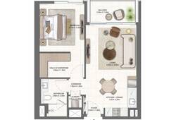 1 bedroom apartment